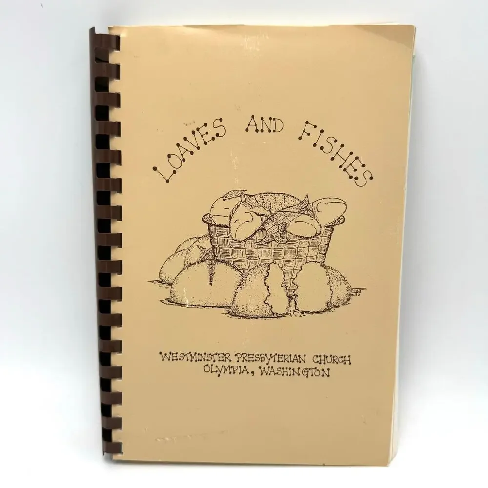 Olympia Washington Westminster Presbyterian Church Cookbook Recipes Vintage 90s